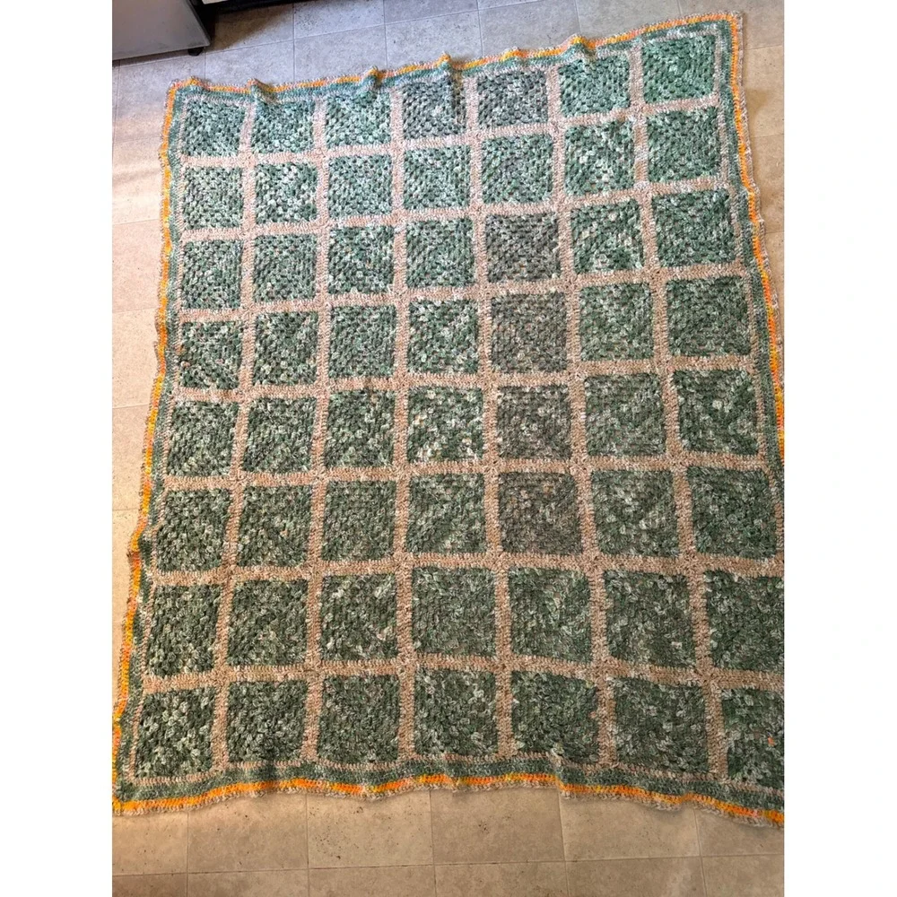 Handmade crochet granny